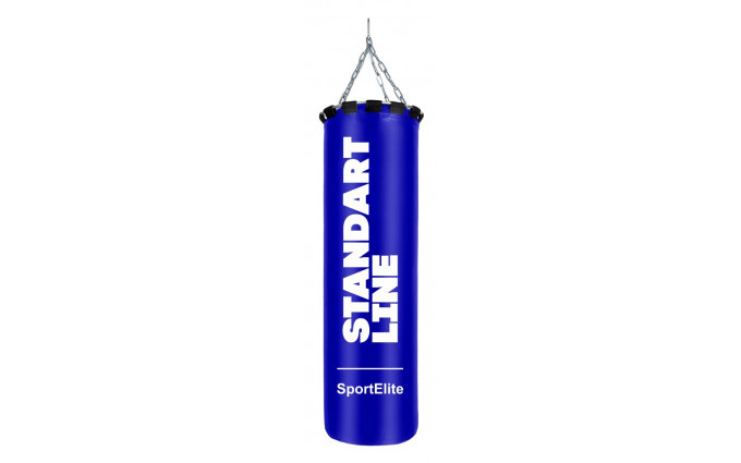 Мешок боксерский SportElite STANDART LINE   60см, d-26, 15кг, синий