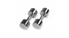 BRONZE GYM Гантель хромированная 10 кг