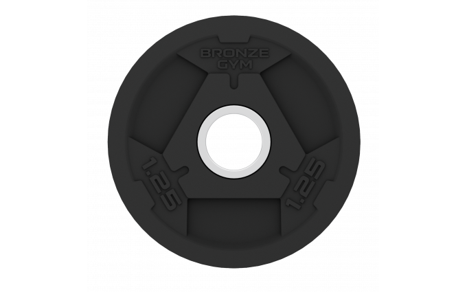 Диск олимпийский BRONZE GYM обрезиненный 1,25 кг